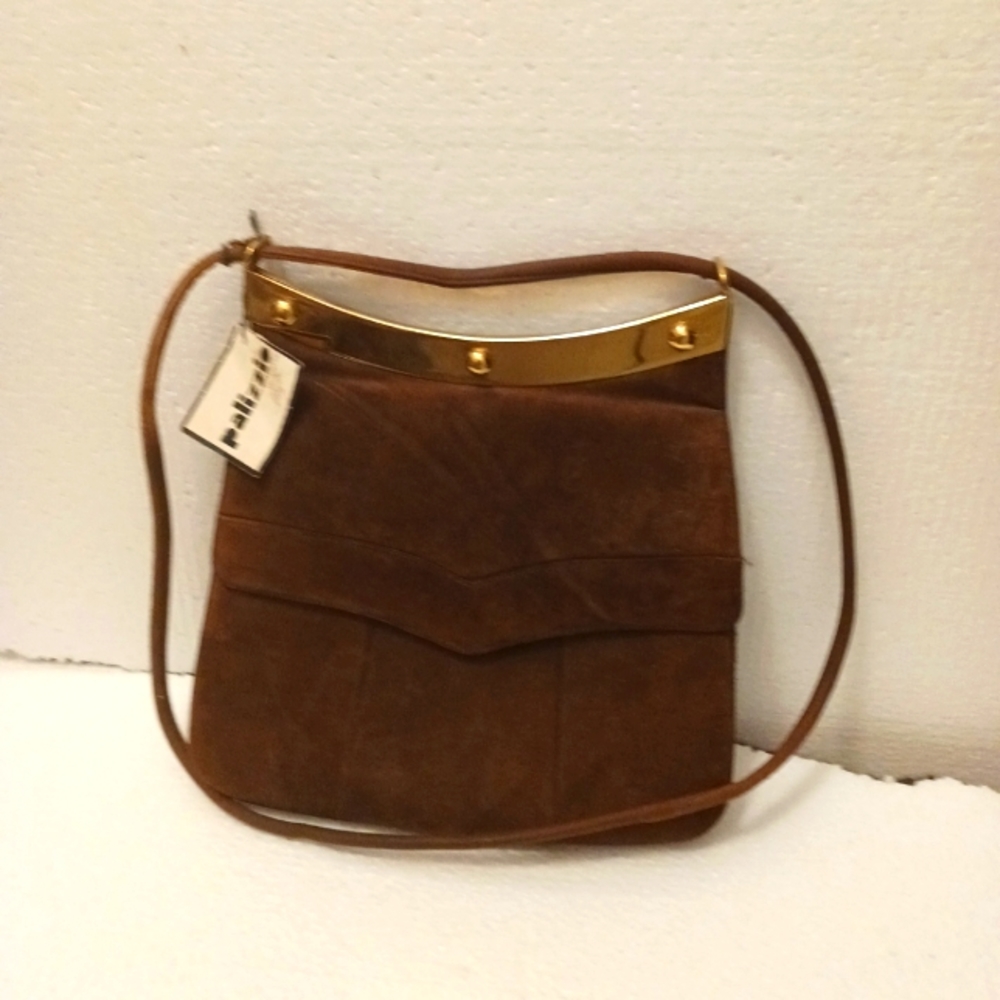 PALIZZIO Brown Suede BOHO Handbag/Shoulder Strap  - NWT